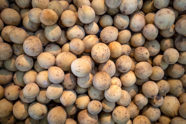 duku fruits lansium parasiticum or commonly known as langsat or lanzones