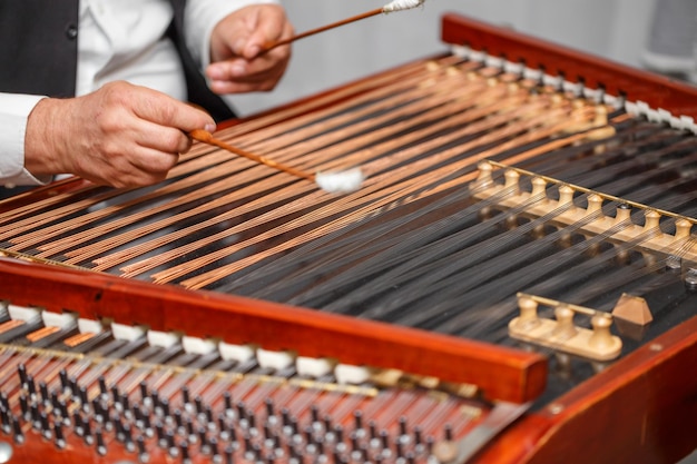 Dulcimer volks muziekinstrument