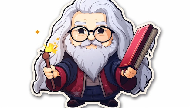 Dumbledore  Harry Potter style Doodle