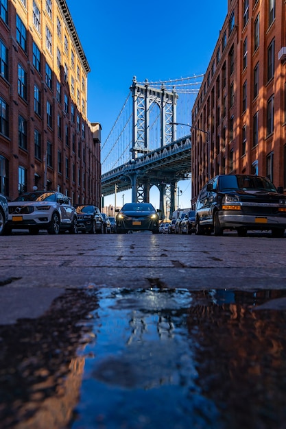 Dumbo point new york brooklyn usa