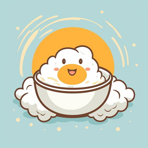 Photo dumpling illustration