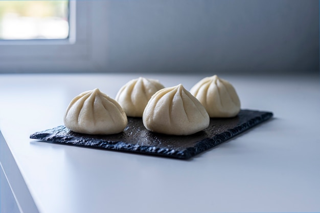 Dumpling met varkensvlees en Chinese kool