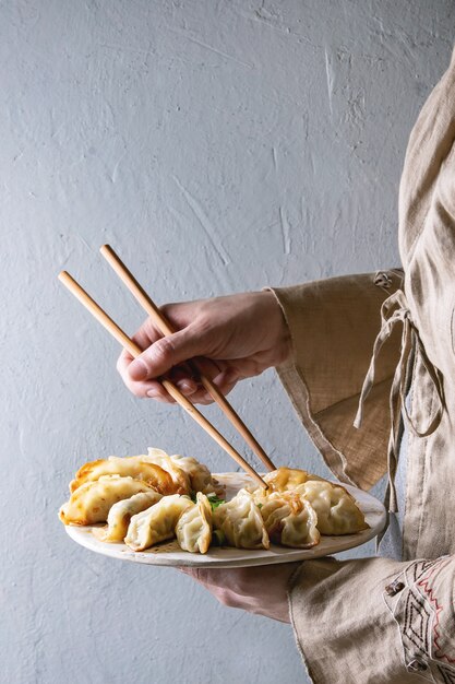 Dumplings Gyozas potstickers