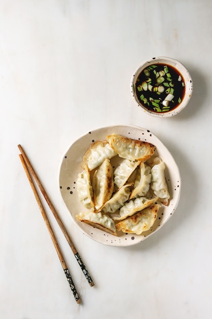 Dumplings Gyozas potstickers