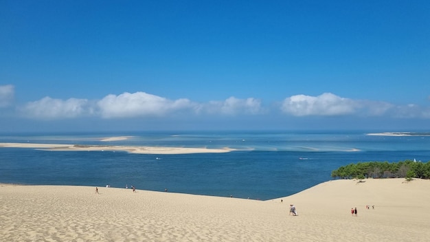 Dune du Pilat. Arcachon Frankrijk Oceano Atlantico