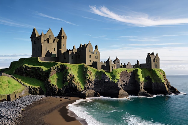 Photo dunluce castle