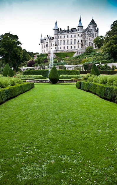 Dunrobin Castle in Sutherland, Scotland. Good for concepts linked to tales.