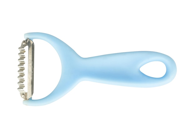 Dunschiller blauw geïsoleerd op een witte achtergrond