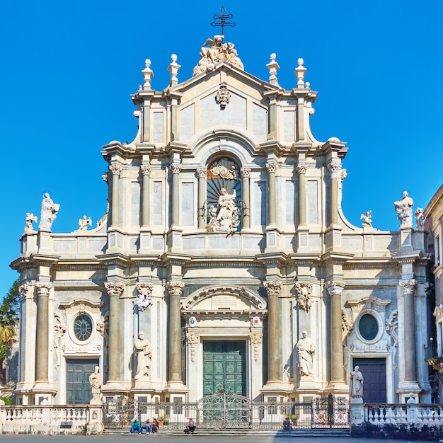 Duomo diCatania-イタリア、シチリア島のカターニア聖アガサ大聖堂