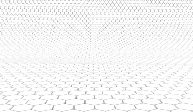 Duotone шестиугольник 3D текстура фона 3d рендеринг иллюстрации Футуристический абстрактный фон