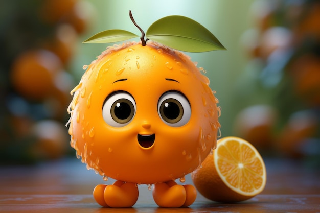 Duplicate Cute Cartoon Vegetable Lemon