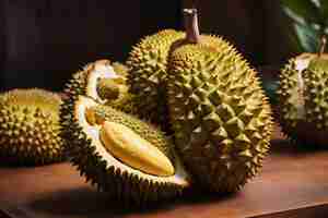 Photo durian fruit