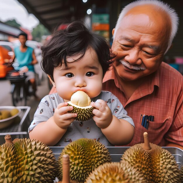 Photo durian kid