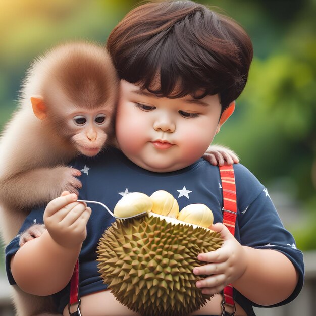 Photo durian kid