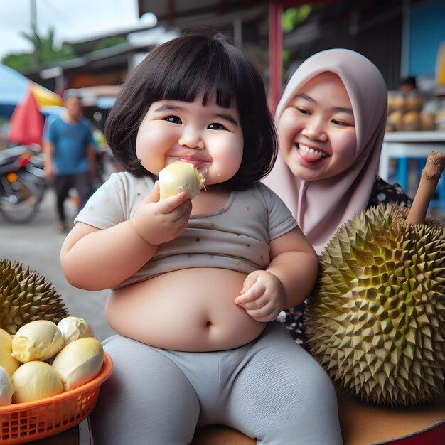 Photo durian kid