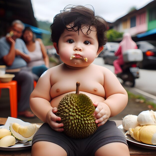 Photo durian kid