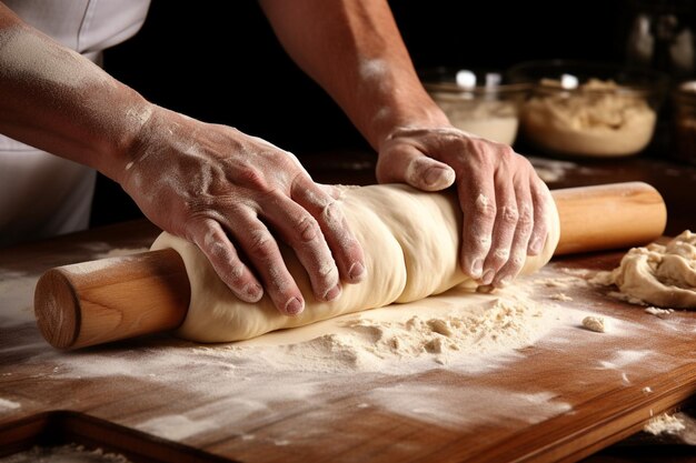 Dushbara Dough Rolling with Expertise