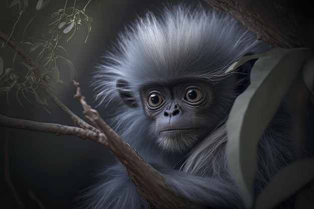 Dusky Leaf Monkey