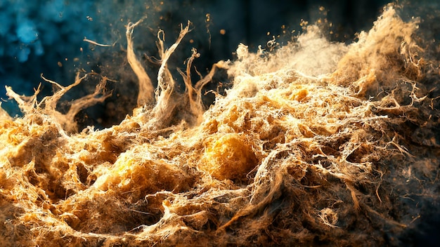 dust explosion background