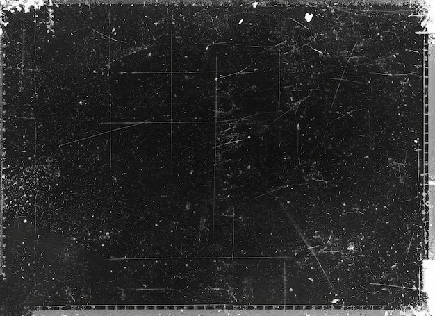 Photo dust and scratches design aged photo editor layer black grunge abstract background