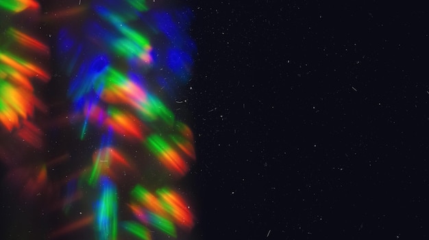 Холографические радужные вспышки покрывают очаровательную текстуру яркими цветами