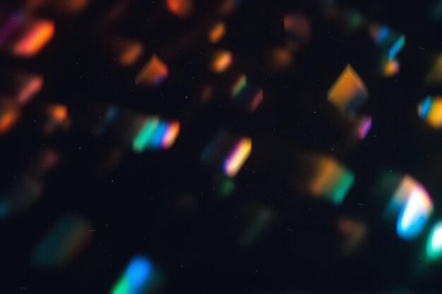 Photo dusted photo party lights effect overlays blurred rainbow light texture fun festive event