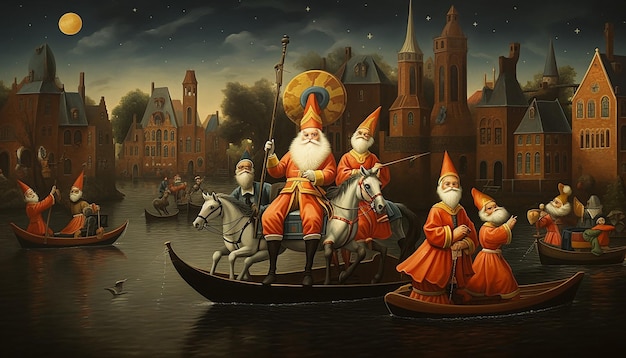 Photo the dutch sinterklaas