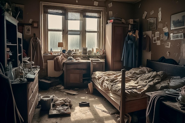 Premium AI Image | Duty room Ai generated
