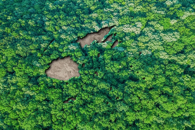 Duurzame habitatkaart van Fiji, milieuconcept