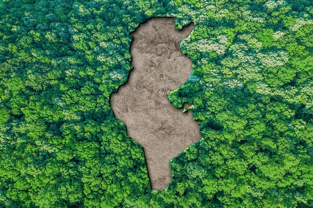 Duurzame habitatkaart van Tunesië, Milieuconcept