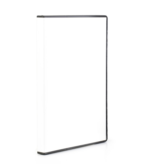 DvD Blank Case isolated on white