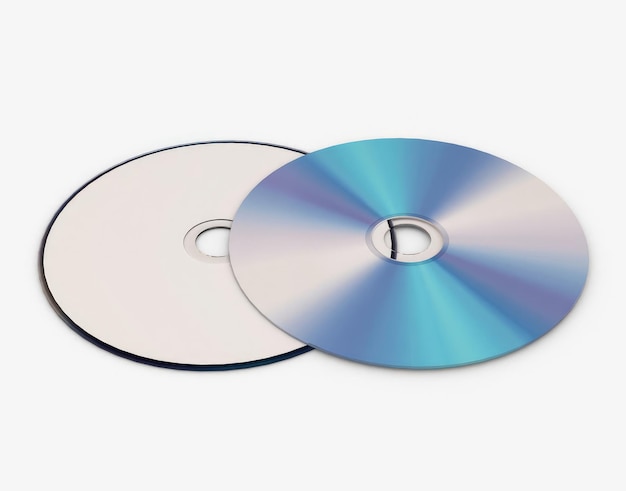 DVD ディスク 3D モデル