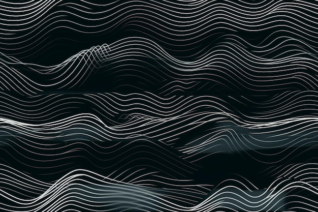 写真 dynamic abstract pattern inspired by music and sound waves created with generative ai