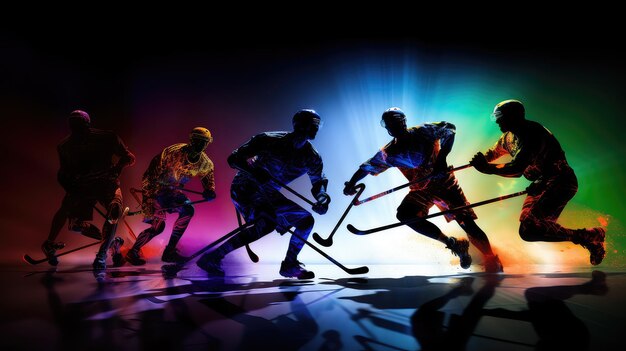 Dynamic abstract sport background