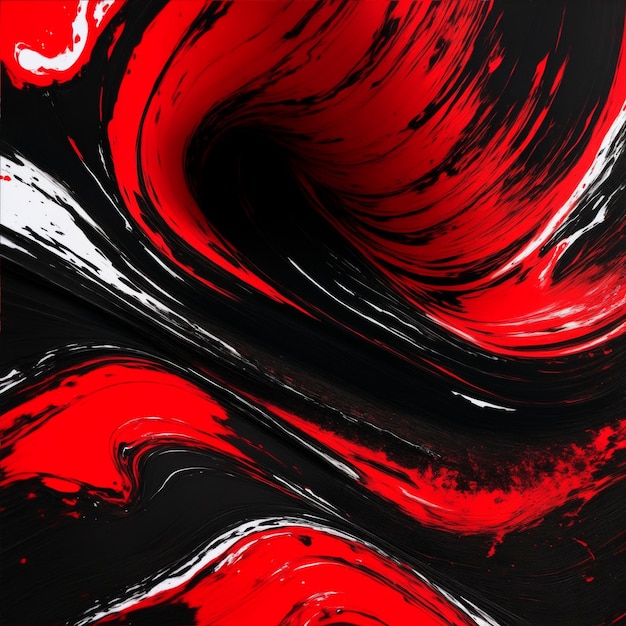 Dynamic abstract wavy background paint