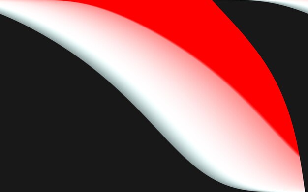 Dynamic black red white curve vibrant gradient abstract background