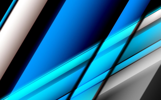 Dynamic blue vibrant gradient abstract background