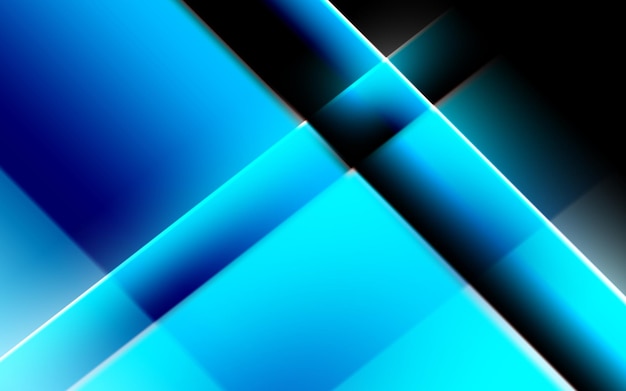 Dynamic blue vibrant gradient abstract background