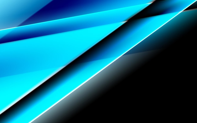 Dynamic blue vibrant gradient abstract background