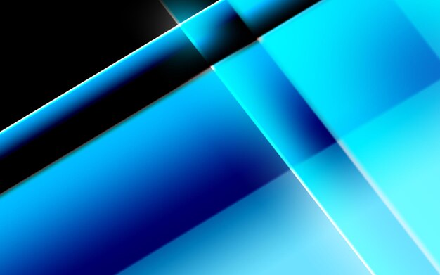 ダイナミックな青の鮮やかなグラデーションの抽象的な背景