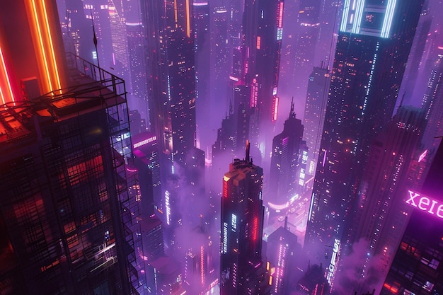 Photo dynamic cityscapes alive with bustling energy