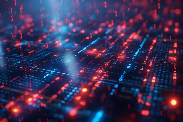 Dynamic Data Stream Vortex HighSpeed Information Technology Concept (Dynamische gegevensstroom vortex hoogsnelheidsinformatietechnologieconcept)