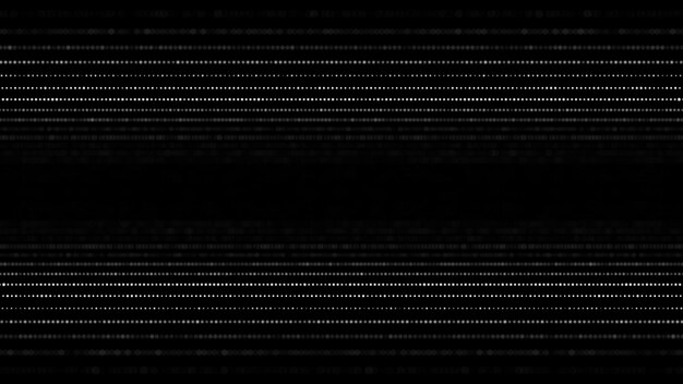 Foto doppio flusso dinamico di particelle digitali struttura della connessione di rete