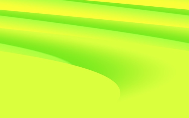 Dynamic green curve vibrant gradient abstract background