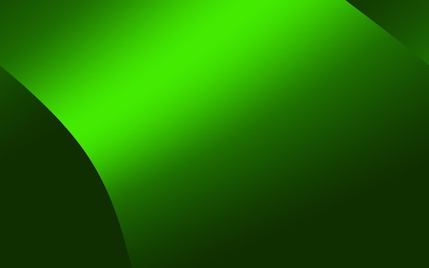 Premium Photo | Dynamic green curve vibrant gradient abstract background