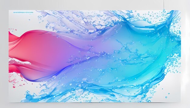 Photo dynamic liquid splash wallpaper vibrant colors for dynamic powerpoint presentations