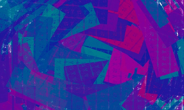 Foto sfondo astratto multicolor dinamico con trame uniche