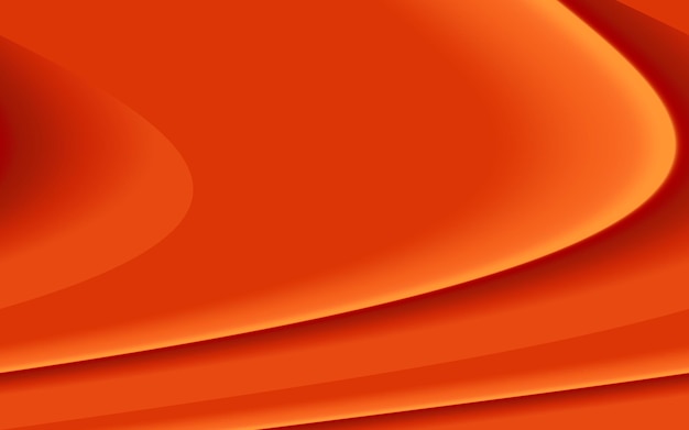 Dynamic orange curve vibrant gradient abstract background