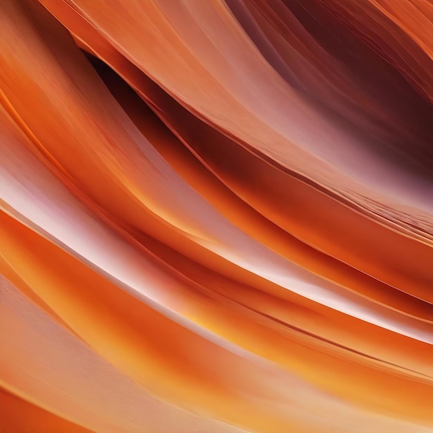 Dynamic orange curve vibrant gradient abstract background