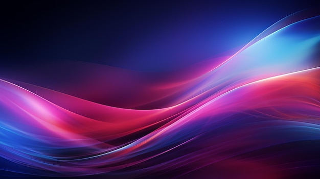 Photo dynamic purple wave background